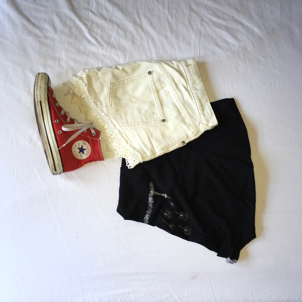 White Shorts